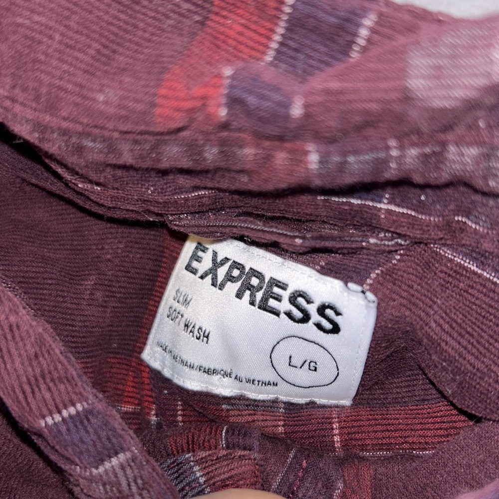 Men’s Express Corduroy Over Shirt - Picture 4 of 4